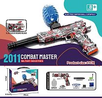 Пістолет W 031 A автоматичний та механічний принципи роботи, акумулятор 7.4V, стріляє орбізами, захисні окуляри, USB-кабель, орбізи, глушник, в к