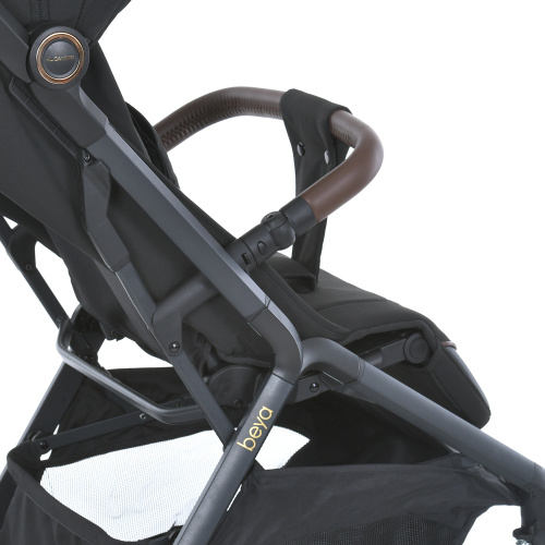 Коляска дитяча прогулянкова El Camino ME 1127-G BEYA Black фото 8