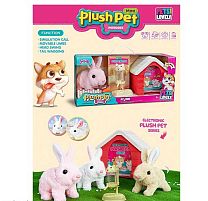 Улюбленець MC 1039 "Кролик", на батарейках, ходить, видає звук, поїлка, будиночок, в коробці