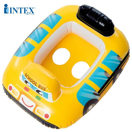 Коло дитяче надувне для плавання Intex 59586 «Транспорт» (58*73 см, розмір тип: XS, з трусиками, спинка, вік 1+, до 15 кг) фото 6