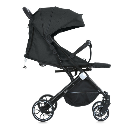 Коляска дитяча прогулянкова Bambi M 5727-1 FLASH Almost Black фото 2