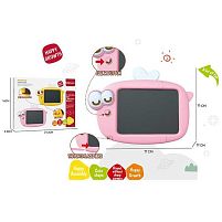 Дошка для малювання 99-25 P розмір: 21.5х15.5 см, LCD - екран, кольоровий малюнок, стилус, кнопка стирання, в коробці