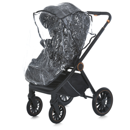 Коляска дитяча прогулянкова El Camino ME 1100-1 ERA Black Ink (універсальна, 2в1) фото 3