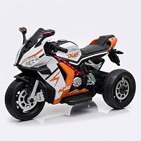 Електромотоцикл дитячий триколісний Bambi Racer M 6348EL-1-7 (колеса: Ø13"/EVA, акк. 12V/7Ah, мотор: 2*12V/35W, до 5 км/г, до 30 кг)