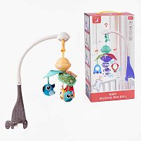 Карусель HL 2020-76 підсвічування, колискова мелодія, автоматичне обертання, в коробці