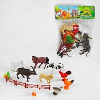 Набір тварин TK - 1521 "TK Group", 9 тварин, у пакеті