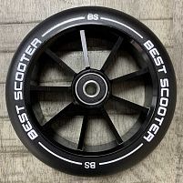 Колесо для трюкового самоката Best Scooter SKL-4471/120 (Ø120 мм, PU, підшипник ABEC-9, ЧОРНИЙ)