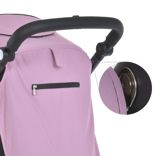 Коляска дитяча прогулянкова El Camino ME 1053-3 DYNAMIC PRO Mauve Pink фото 15