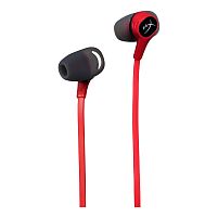 Картинка  Гарнитура HyperX Cloud Earbuds Mic Red/Black (HX-HSCEB-RD) магазин cd-market