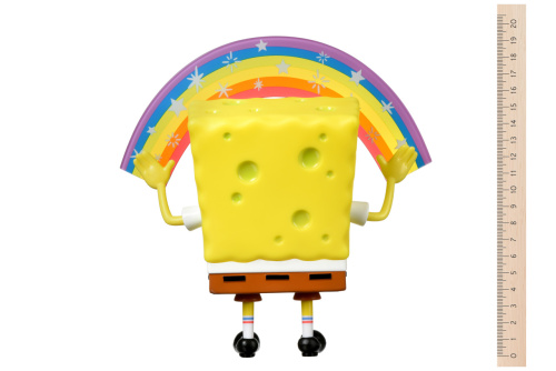 Картинка  Игровая фигурка  SpongeBob Masterpiece Memes Collection  Rainbow SB (EU691001) от магазина cd-market фото 3