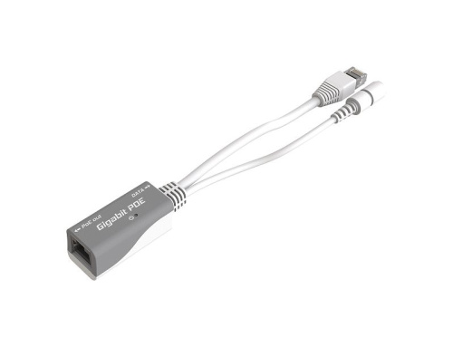 Картинка  PoE-інжектор MikroTik Gigabit PoE injector (RBGPOE) от магазина cd-market