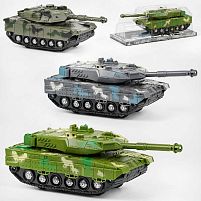 Танк 383-23 D/24D/24D1 (48/2) "Tank Model", світло, інерція, тріскачка, рухоме дуло, у слюді