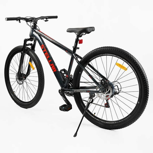 Велосипед двоколісний спортивний Corso SR-29614 «Stellar» (колеса Ø29"/гума, рама: 17"/сталь, швидкостей: 21, обладнання SunRun) фото 3