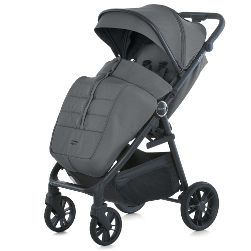 Коляска дитяча прогулянкова El Camino ME 1181 DAHLIA Volcanic Gray фото 4