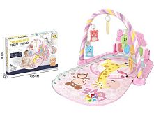 Килимок 518 A24 звук, підсвічування, піаніно, 5 підвісок, ростомір, в коробці