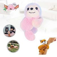 М’яка іграшка-браслет 034-22 чіпляється лапками на руку