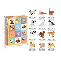 Набір тварин YJ 100 F адвент-календар, 12 фігурок, середня висота: 3.5 см, в коробці