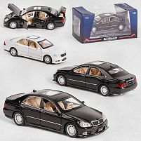 Машина GT - 2045 (72/2) "Авто Експерт", 2 кольори, металопластик, 1:32, світло, звук, інерція, відчиняються двері, багажник, капот, в коробці