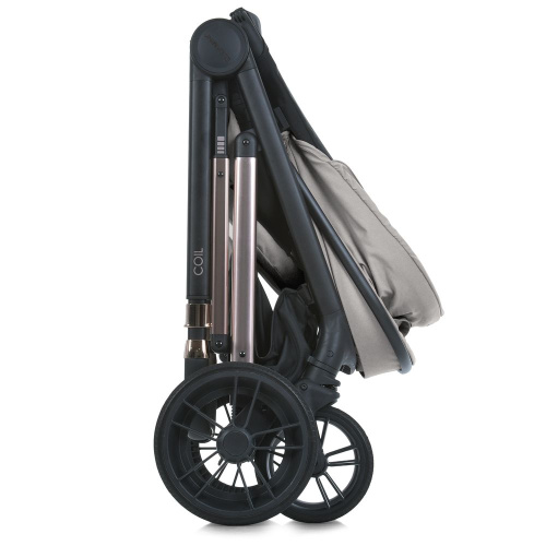 Коляска дитяча прогулянкова El Camino ME 1190 COIL Cloud Beige (універсальна, 2в1) фото 12