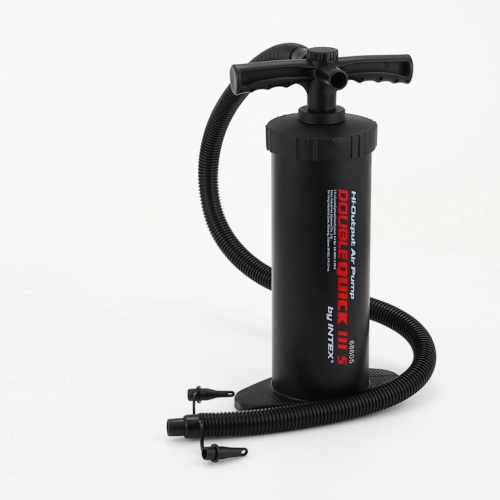 Насос ручний Intex 68605 «Double Quick III S Hand Pump» (об'єм: 2.8 L., висота: 37 см., 3 насадки, шланг 1 м., надування/зування) фото 6