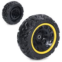 Колесо для дитячого електромобіля Bambi Racer M 6324-EVA WHEEL (заднє та переднє однакові, Ø26 см, EVA, адаптер під редуктор)
