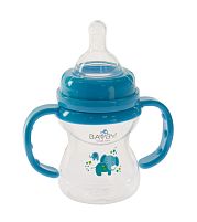 Картинка  Бутылочка для кормления Bayby BFB6104 150ml 6м+ синий магазин cd-market
