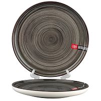 Тарілка порцеляна "Sable" 8" (20.3см) Stenson MC6144-8