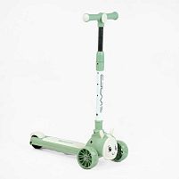 Самокат триколісний Skyper LT-94119-12 (колеса: передні Ø4.92"/заднє Ø3.15"/PU, рама: пластик/складна, підсвітка, до 25 кг)