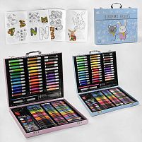 Набір для малювання С 49383 2 кольори, 152 елементи, у валізці