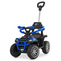 Електроквадроцикл дитячий Bambi Racer M 6323EBLR-4 (каталка-толокар, колеса EVA, акк: 6V/4Ah, мотор 2*6V/25W, до 5 км/г, батьк. ручка, до 23 кг)