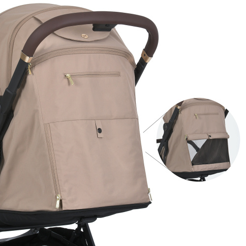 Коляска дитяча прогулянкова El Camino ME 1127-G BEYA Beige фото 4