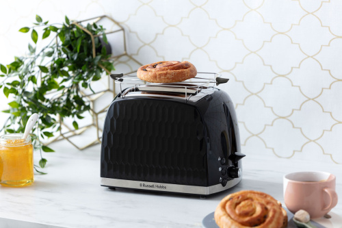 Картинка  Тостер Russell Hobbs  Honeycomb Black (26061-56) от магазина cd-market фото 4