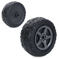 Колесо для дитячого електромобіля Bambi Racer M 6368-EVA WHEEL (заднє та переднє однакові, Ø32 см, EVA, адаптер під редуктор)