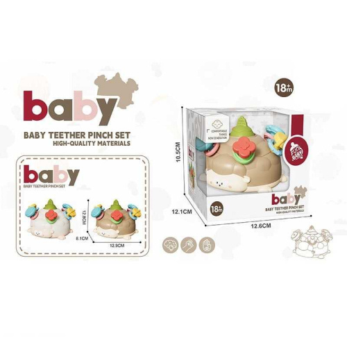 Брязкальце YE 025 2 види, в коробці