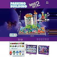 Трек 2023-31 5 рівнів, 4 машинка, 2 герої, підсвічування, мелодія, автоматичний підіймач, в коробці