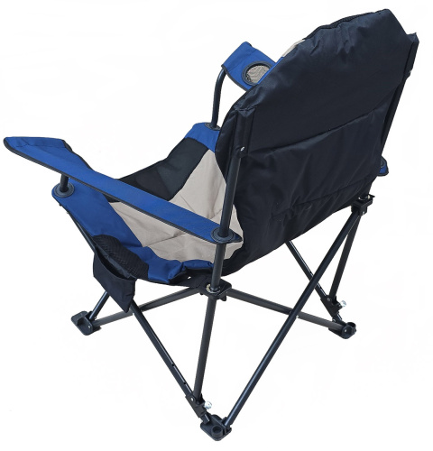 Розкладне крісло CD-Market CDM-1 «Карпати Люкс» (70*80*104 см., наповнювач: поролон 2 см., підлокотники, чохол, до 120 кг., регульована синка) фото 7