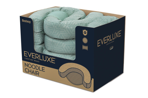 Крісло надувне для плавання BestWay 43908 «Everlux» (20*66*92 см, сітка на дні, вік 14+, до 100 кг) фото 6