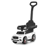 Каталка-толокар Bambi M 6252EL-1 (колеса: Ø5,5 см/EVA, батьк. ручка, страхувальний бампер, сидіння: екошкіра, музика, до 30 кг)
