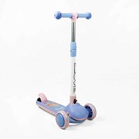 Самокат триколісний Skyper SR-71554 (колеса: передні Ø4.92"/заднє Ø3.15"/PU, рама: алюміній/складна, до 30 кг)