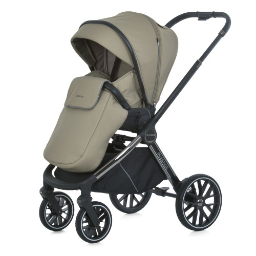 Коляска дитяча прогулянкова El Camino ME 1124-2 PRESTIGE Calm Beige (універсальна, 2в1) фото 2