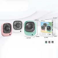 Вентилятор ZB 083 3 види, 2 режими, акумулятор 3.7 V, в коробці ВИДАЄТЬСЯ МІКС ВИДІВ