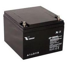 Картинка  Аккумуляторная батарея Vision CP 12V 24Ah (CP12240E-X) магазин cd-market