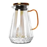 Графін скляний з кришкою 1.8л Stenson R93573