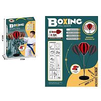 Боксерський набір FX 665-2 груша, стійка, насос, регульована висота, рукавички, в коробці