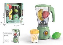 Блендер LD 664 AB на батарейках, фрутки, стакан, у коробці