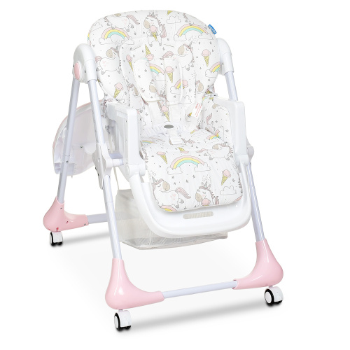 Стільчик для годування немовлят Bambi M 3233 Unicorn Pink фото 3