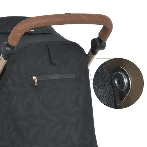 Коляска дитяча прогулянкова El Camino ME 1053G-2 DYNAMIC PRO Special Black фото 11