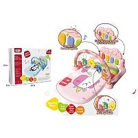 Килимок 368-9 P піаніно, мелодії, підсвічування, 5 підвісок, брязкальця, в коробці