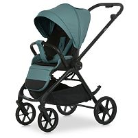 Коляска дитяча прогулянкова El Camino ME 1191 Emerald Green (розкл. 59*95*112 см, склад. 40*59.5*66 см, колеса: передні 8.1"/задні 9.8"/PU, до 22 кг)