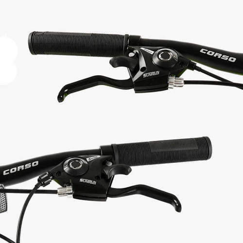 Велосипед двоколісний спортивний Corso SR-29614 «Stellar» (колеса Ø29"/гума, рама: 17"/сталь, швидкостей: 21, обладнання SunRun) фото 8